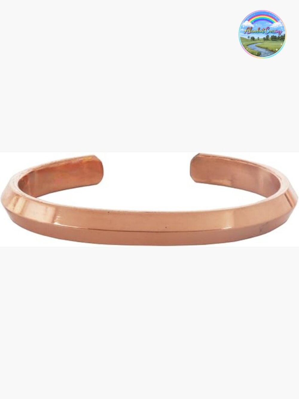 Hand Forged Solid Copper Bracelet Tibetan Style Cuff